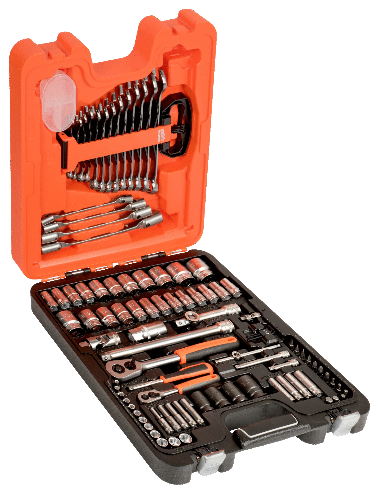 Bahco Lokma takım seti 1/4”, 1/2'' + kombine anahtar. 94 adet  S87+7