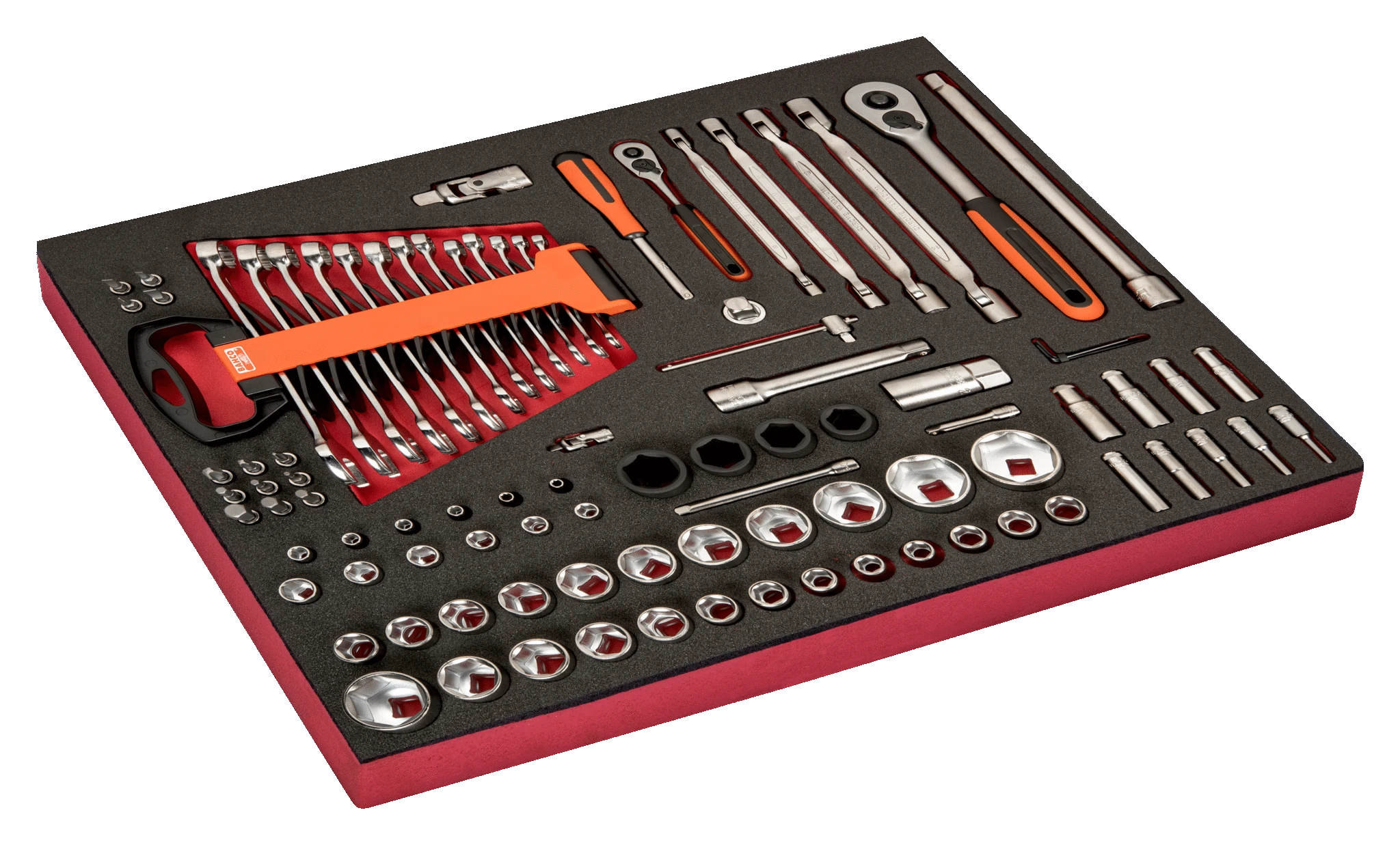 Bahco Soket seti, 93 adet  FF1A106