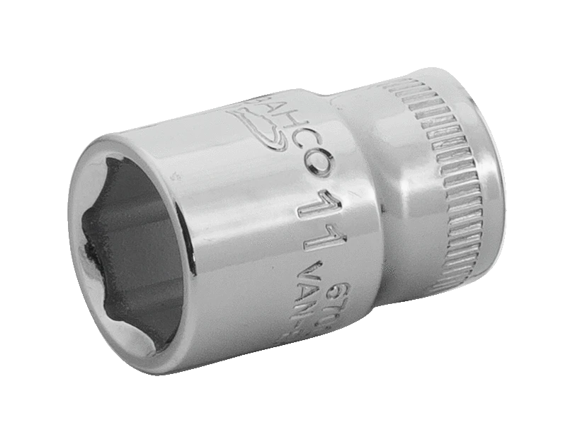 Bahco Standart lokmalar, metrik 1/4”. Altıgen, metrik ölçülerde  6700SM-14