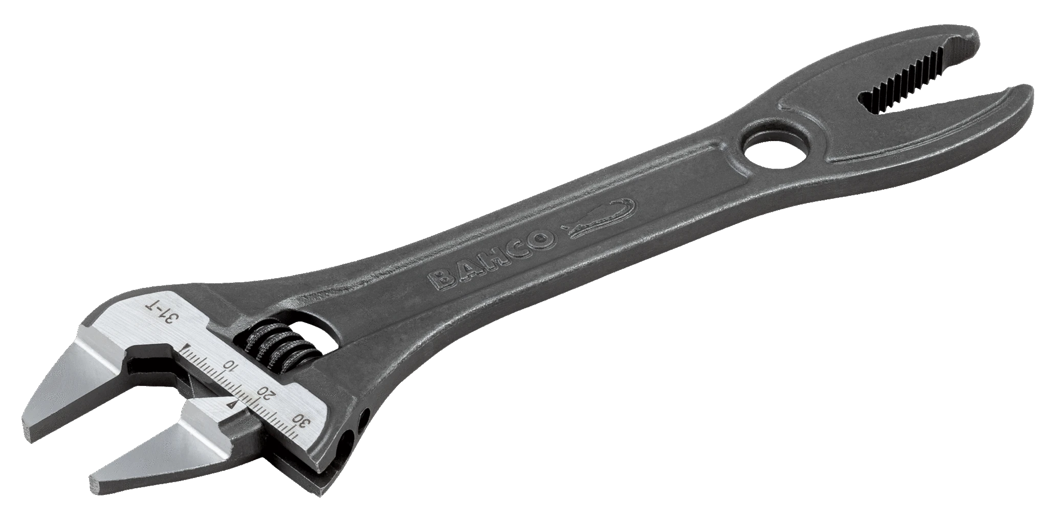 Bahco Tırtıklı Boru Çeneli ve Fosfat Kaplamalı İnce Çeneli Ayarlanabilir Anahtarlar 209 mm  31-T