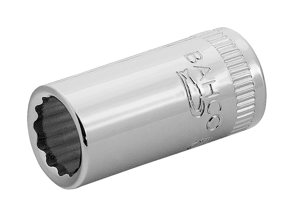 Bahco Standart lokma,1/4'' kare şaft. Yıldız, inç ölçülerde. İnce çeper  A6700DZ-3/8