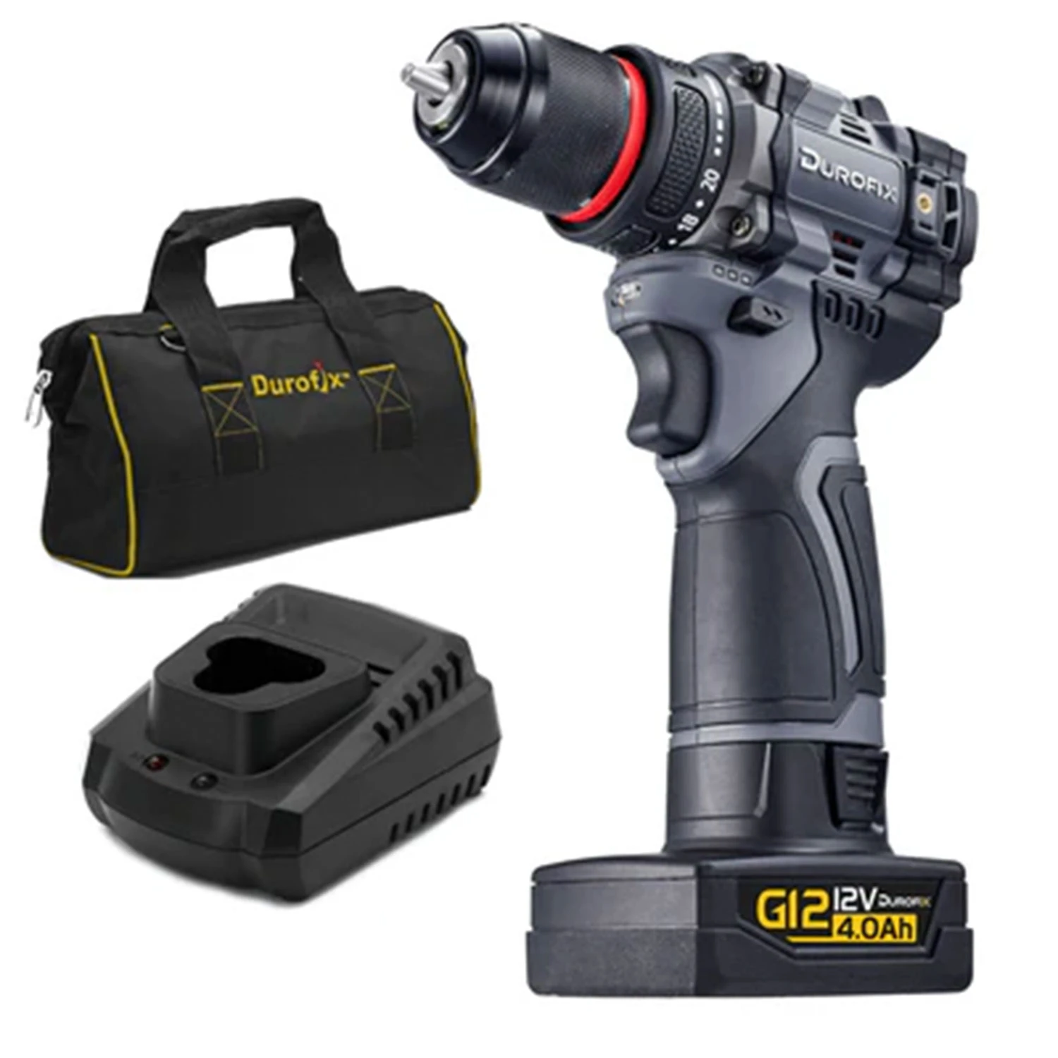 Durofix RK12136 Akülü 3/8" Darbeli Matkap 12V