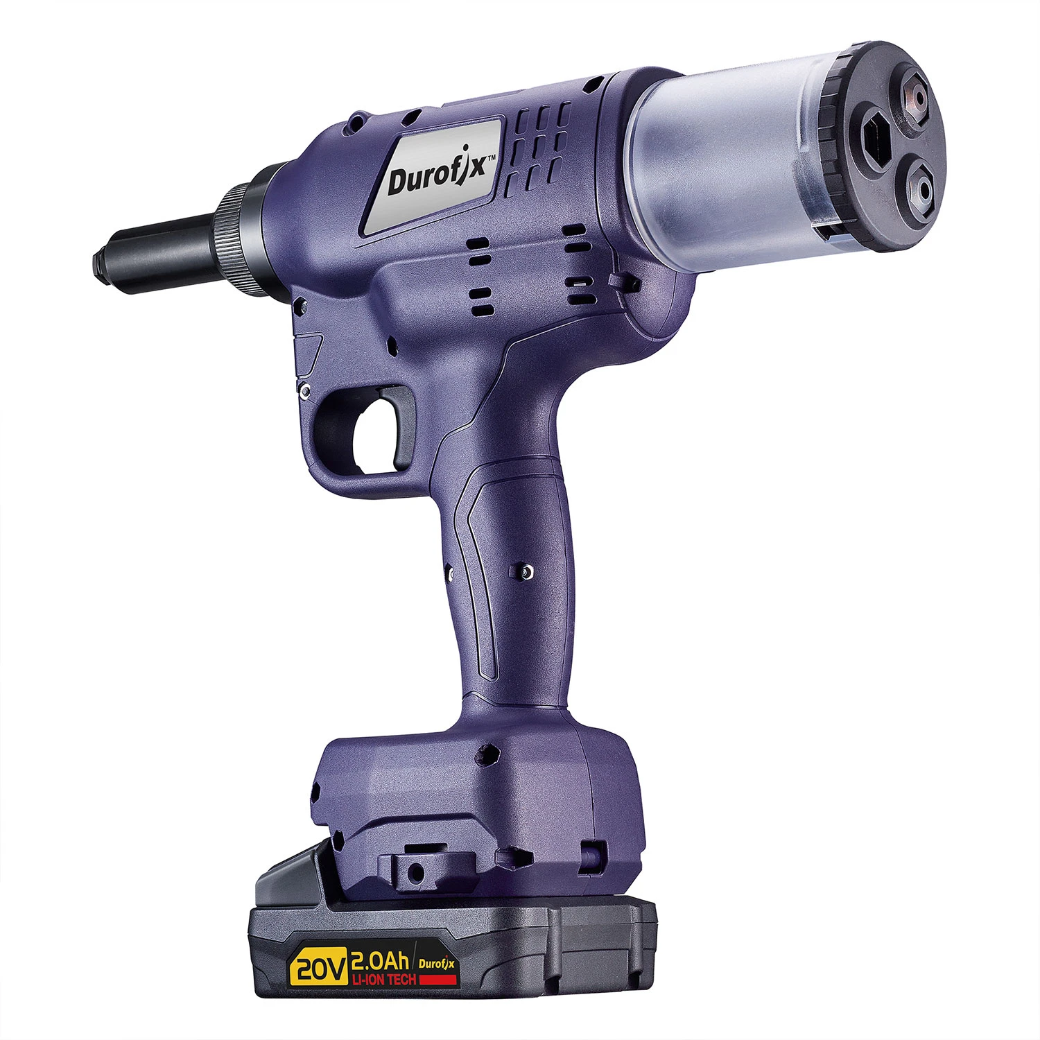 Durofix RV 20108 Akülü Fırçasız Perçin Makinası 20V - Resim 7