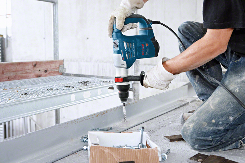 Bosch Professional GBH 4-32 DFR Kırıcı Delici - İlave Mandren - Resim 3