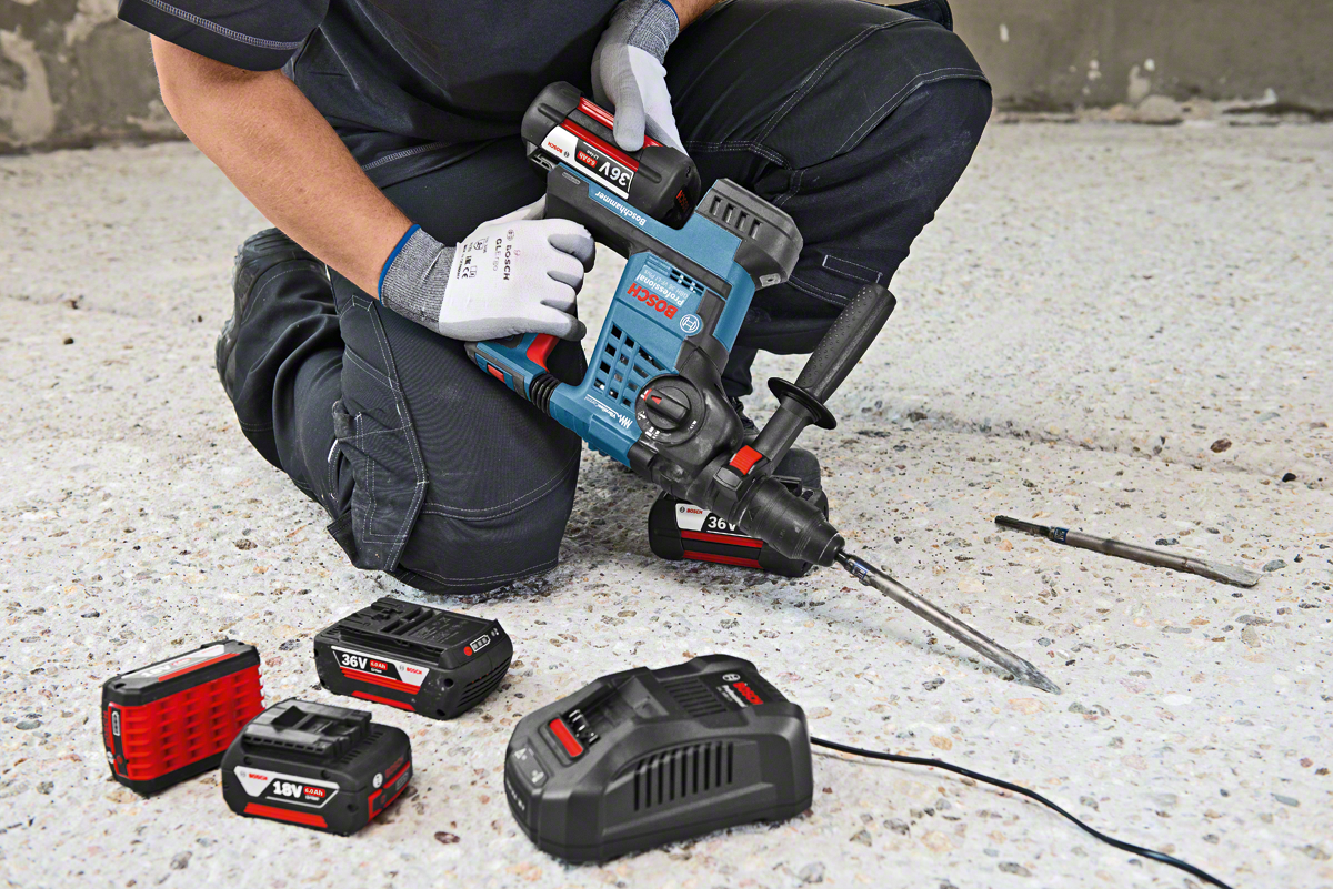 Bosch Professional GBA 36 Volt 6,0 Ah Li-on Akü - Resim 2