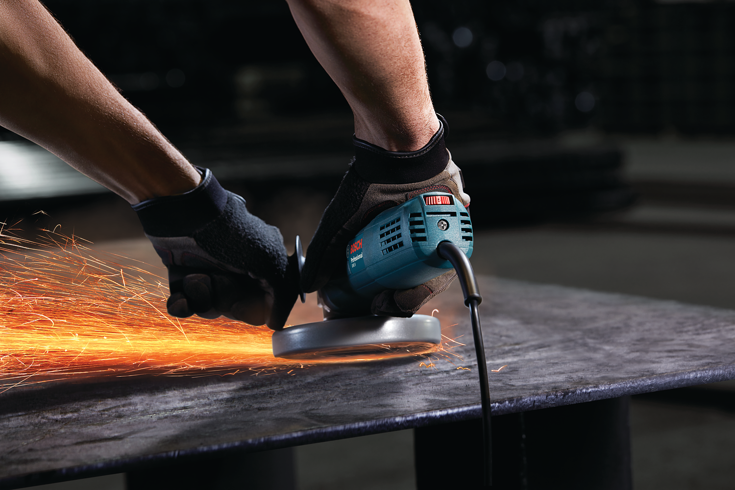 Bosch Professional GWS 9-115 Avuç Taşlama Makinesi - Resim 3