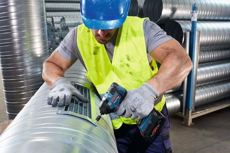 Bosch Professional GDR 18 V-200 C (Solo) Akülü Darbeli Somun Sıkma Makinesi - Resim 2