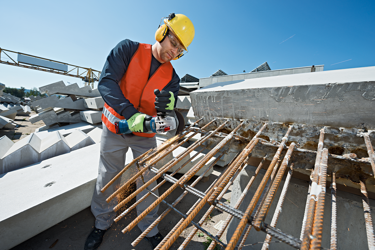 Bosch Professional GWS 18V-10 (Solo) Akülü Taşlama Makinesi (125mm) - Resim 4