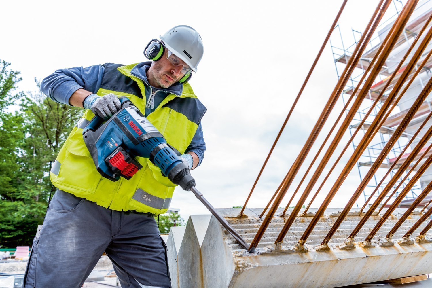 Bosch Professional GBH 18V-45 C (Solo) Akülü Kırıcı Delici - Resim 2