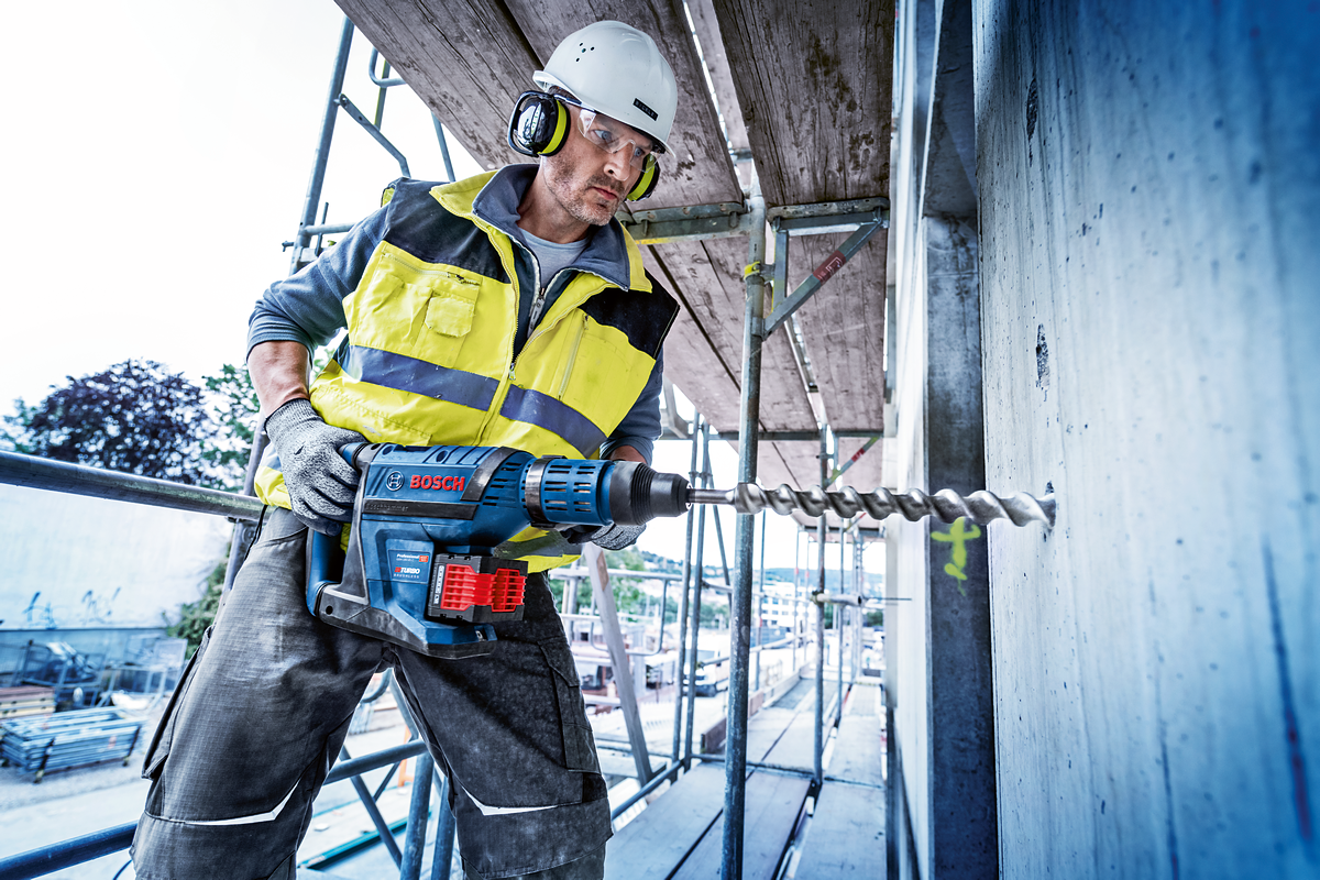 Bosch Professional GBH 18V-45 C (Solo) Akülü Kırıcı Delici - Resim 3