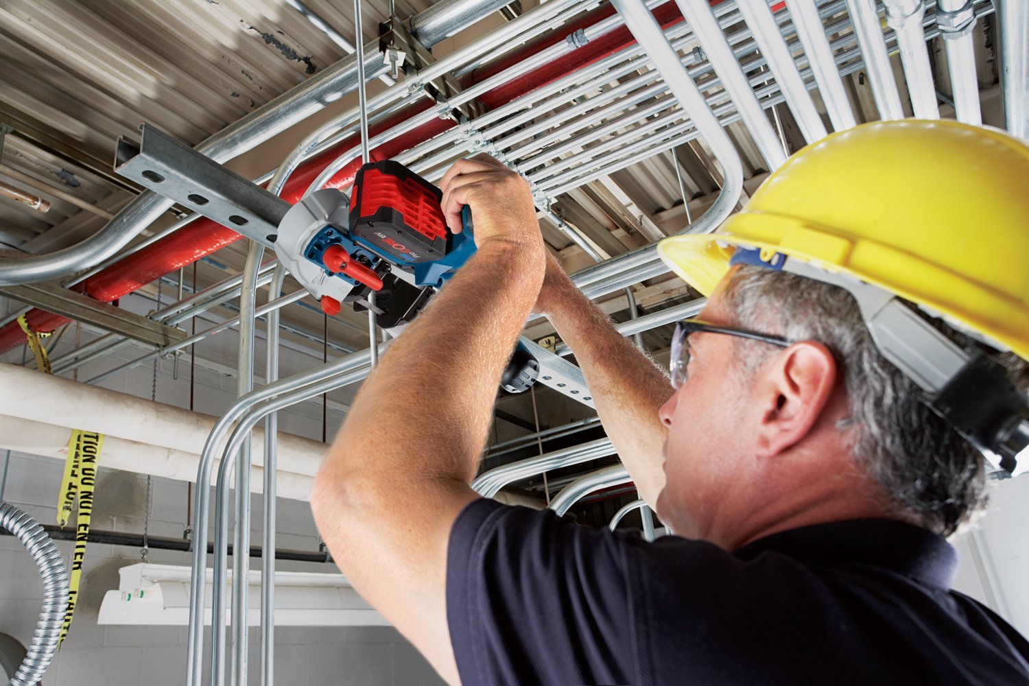 Bosch Professional  GCB 18V-63 (Solo) Akülü Bant Testere Makinesi - Resim 3