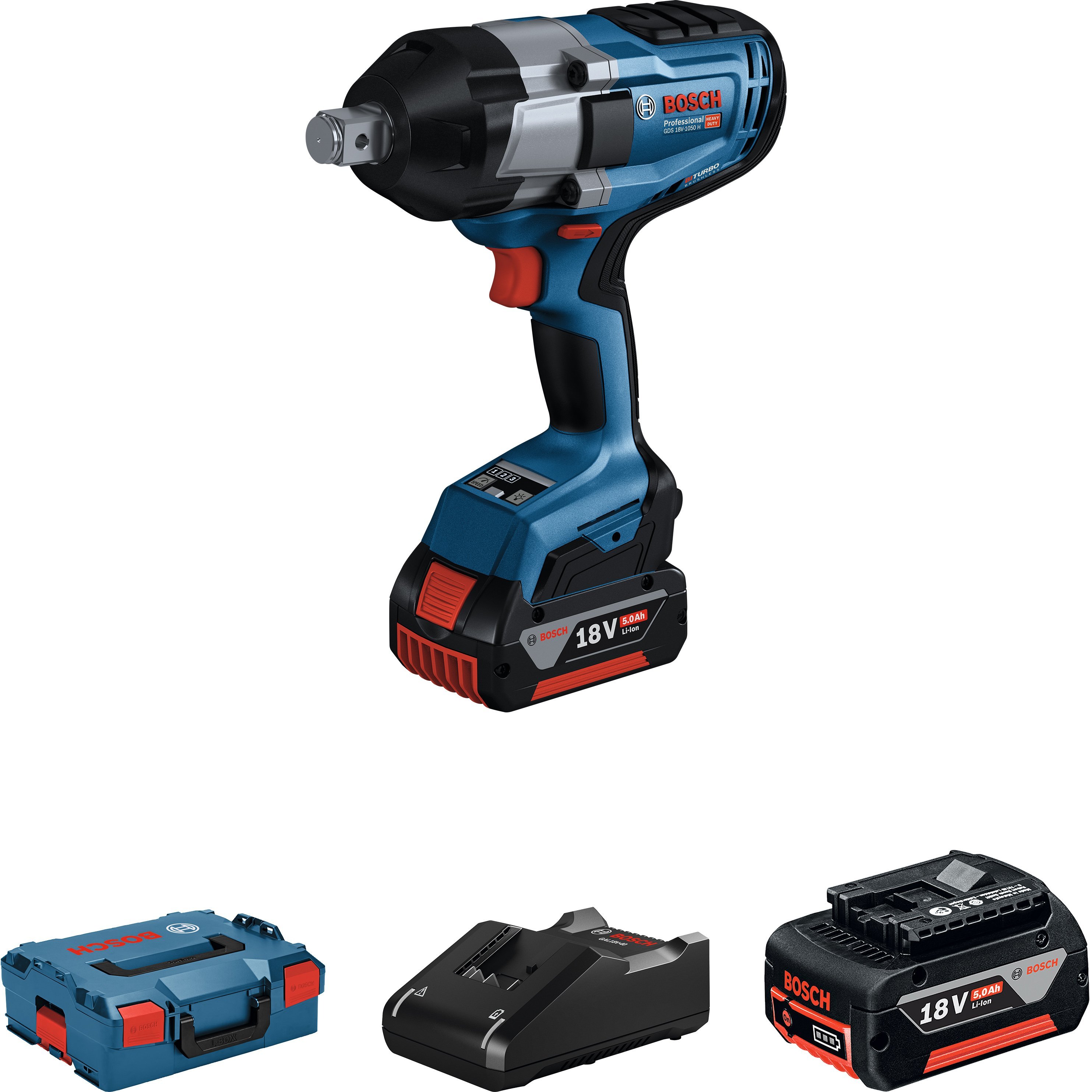 Bosch Professional GDS 18V-1050 H Akülü Darbeli Somun Sıkma Makinesi - Resim 2