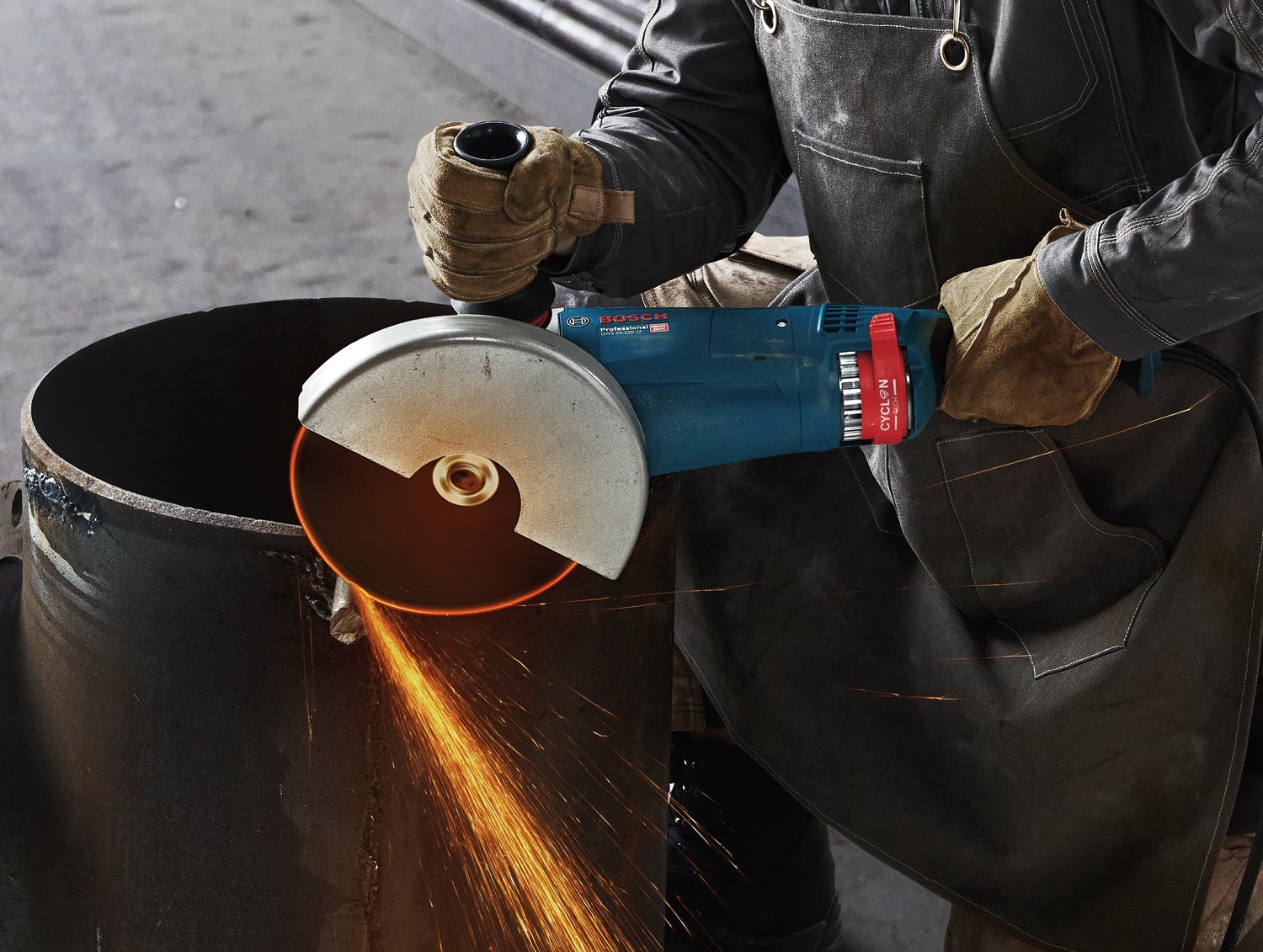 Bosch Professional GWS 24-230 JZ Büyük Taşlama Makinesi - Resim 2