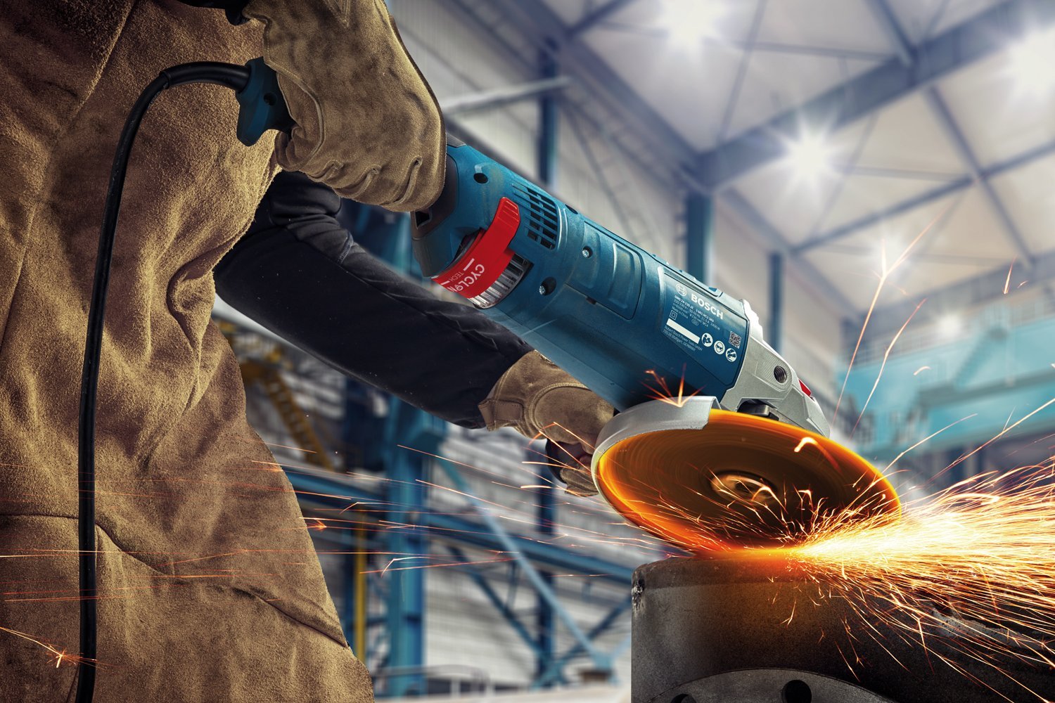 Bosch Professional GWS 24-230 JZ Büyük Taşlama Makinesi - Resim 4