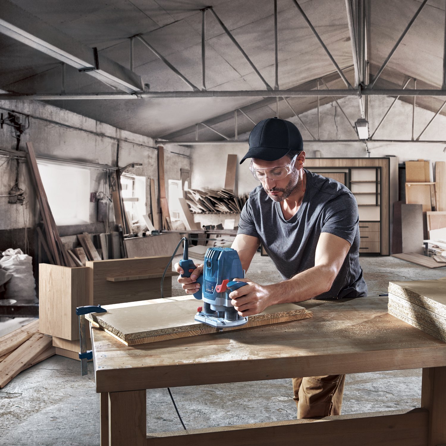 Bosch Professional GOF 130 Freze Makinesi - Resim 3