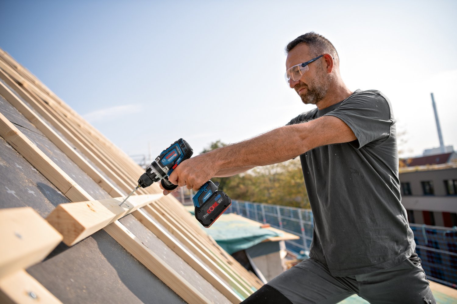 Bosch Professional GSR 18V-150 C (Solo)  Akülü Delme/Vidalama Makinesi - Resim 2