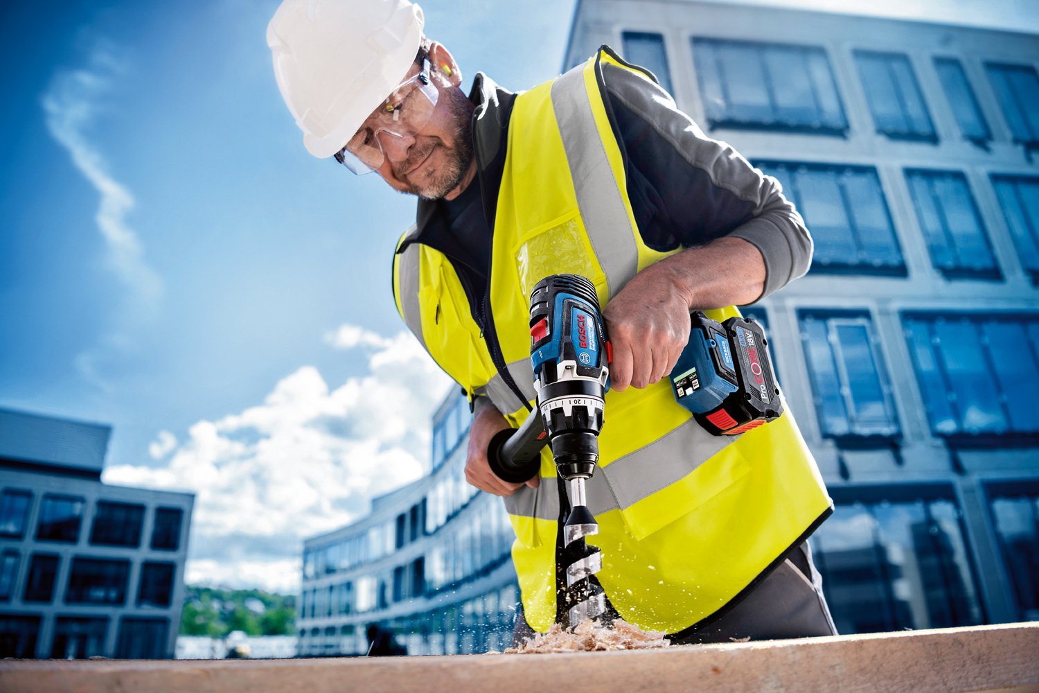 Bosch Professional GSR 18V-150 C Akülü Delme/Vidalama Makinesi (2x8,0 Ah ProCORE18V) - Resim 4
