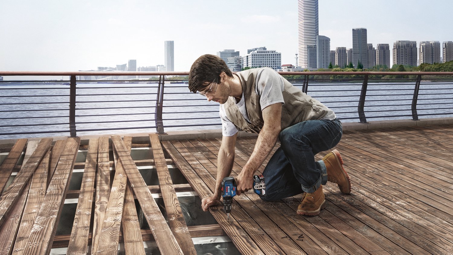 Bosch Professional GSB 18V-50 SOLO Akülü Darbeli Delme/Vidalama Makinesi - Resim 2