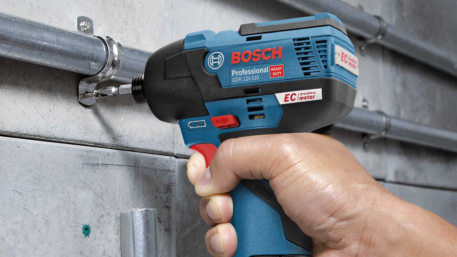 Bosch Professional GDR 12V-110 Akülü Darbeli Somun Sıkma Makinesi - Resim 3