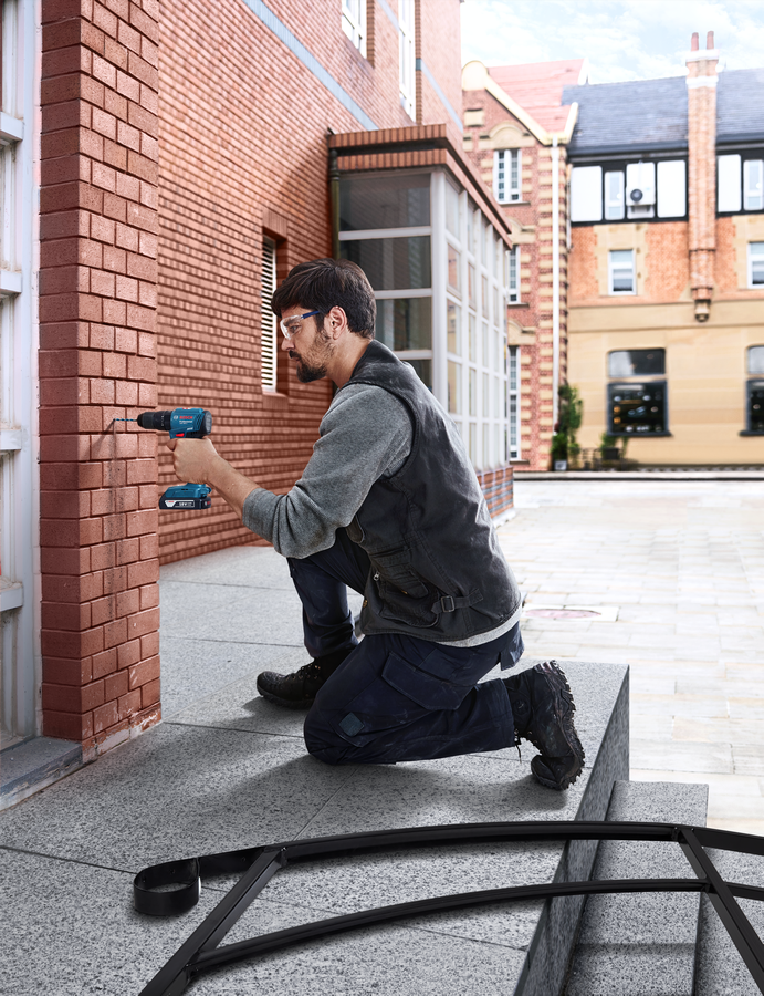 Bosch Professional GSB 185 LI Akülü Darbeli Delme Vidalama Mak.2 x 2.0 Ah; Case - Resim 3