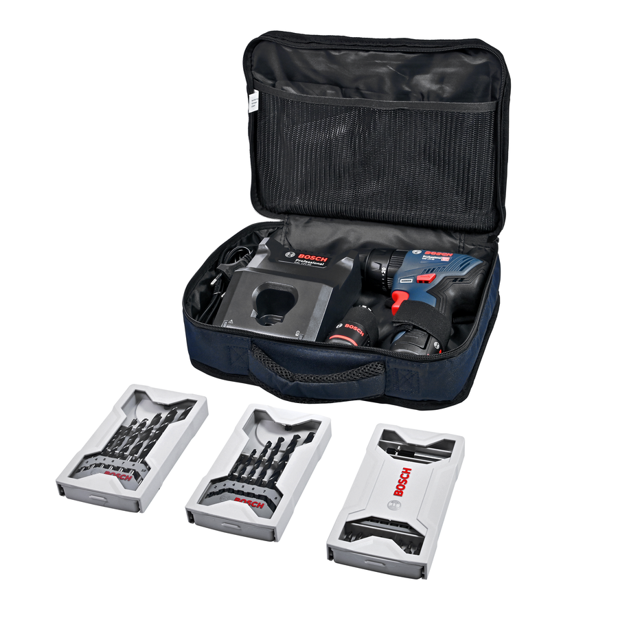 Bosch Professional GSB 12V-30 +39 parça vidalama setiAkülü Darbeli Delme Vidalama Makinesi - Resim 2