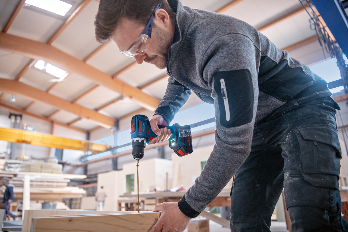 Bosch Professional GSR 18V-90 C (2x5.0Ah,GAL 18V-40,L-Boxx) Akülü Delme Vidalama Makinesi - Resim 3