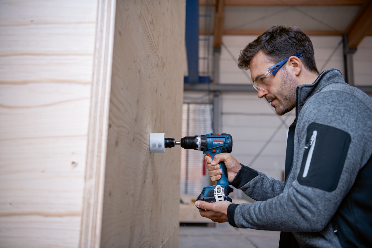Bosch Professional GSB 18V-90 C (2x5.0Ah, GAL 18V-40, L-Boxx) Akülü Darbeli Delme Vidalama Makinesi - Resim 3