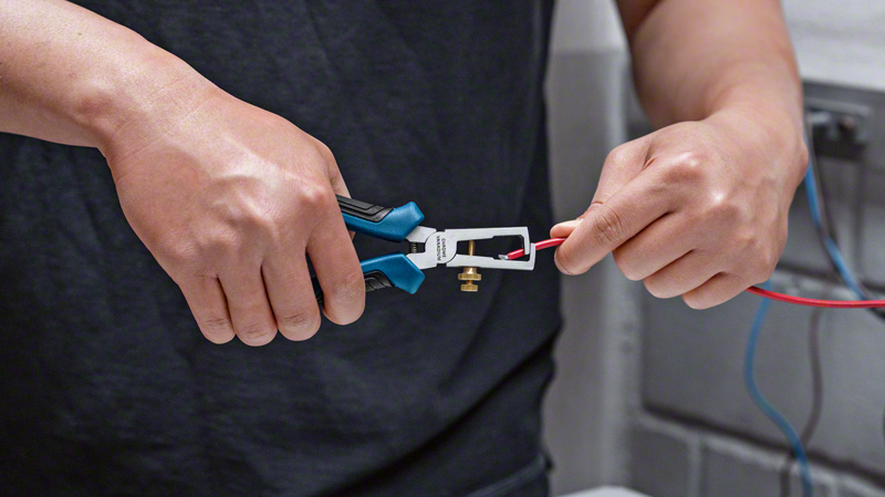 Bosch Profesyonel Kablo Sıyırma Pensesi 160mm - Resim 4