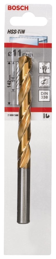 Bosch - HSS-TiN Metal Matkap Ucu 11*142 mm - Resim 2