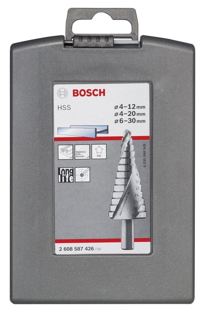 Bosch - HSS 3'lü Pro-box 4-12,4-20,6-30 mm - Resim 2