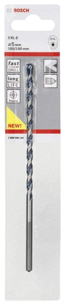 Bosch - cyl-5 Serisi, Blue Granite Turbo Beton Matkap Ucu, 5*150 mm - Resim 2