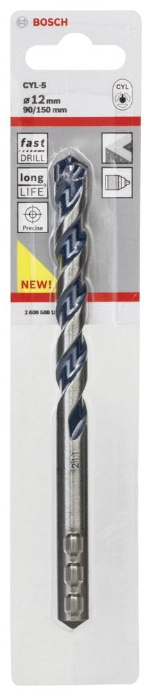 Bosch - cyl-5 Serisi, Blue Granite Turbo Beton Matkap Ucu, 12*150 mm - Resim 2