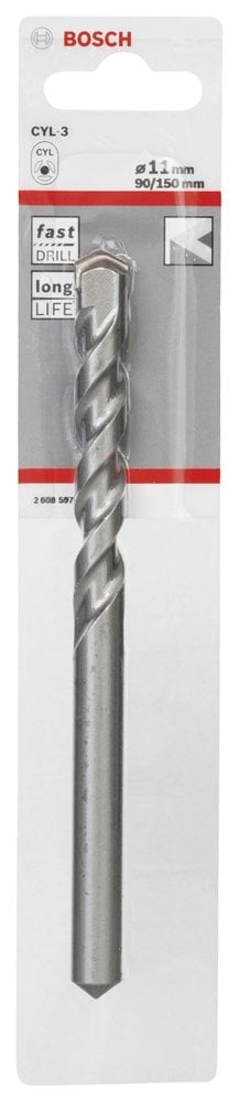 Bosch - cyl-3 Serisi, Beton Matkap Ucu 11*150 mm - Resim 2