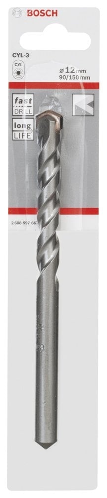 Bosch - cyl-3 Serisi, Beton Matkap Ucu 12*150 mm - Resim 2