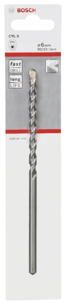 Bosch - cyl-3 Serisi, Beton Matkap Ucu 6*150 mm - Resim 2