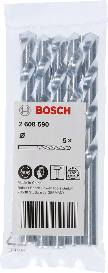 Bosch - cyl-1 Serisi, Beton Matkap Ucu 11*150 mm 5'li Paket - Resim 2