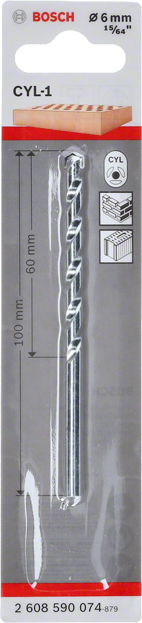 Bosch - cyl-1 Serisi, Beton Matkap Ucu 6*100 mm - Resim 2