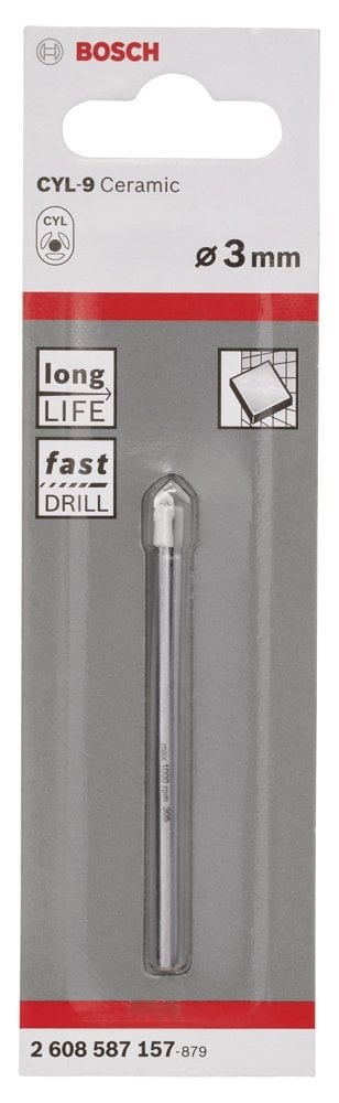 Bosch - cyl-9 Serisi Seramik Matkap Ucu 3*70 mm - Resim 2