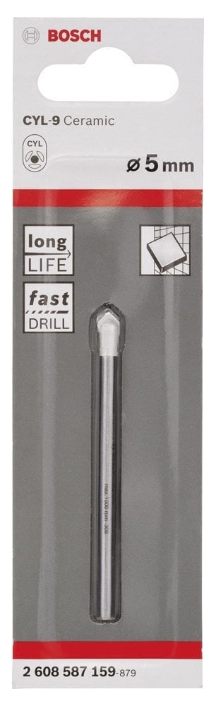 Bosch - cyl-9 Serisi Seramik Matkap Ucu 5*70 mm - Resim 2