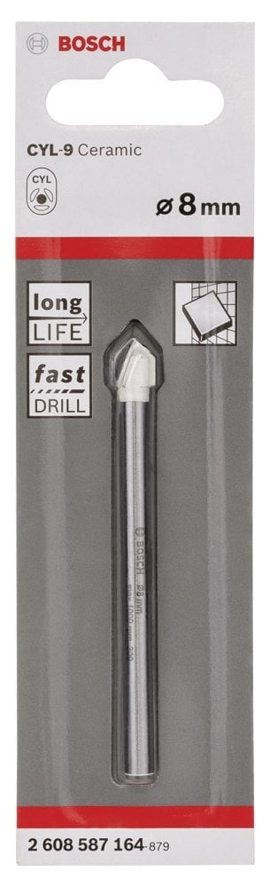 Bosch - cyl-9 Serisi Seramik Matkap Ucu 8*80 mm - Resim 2