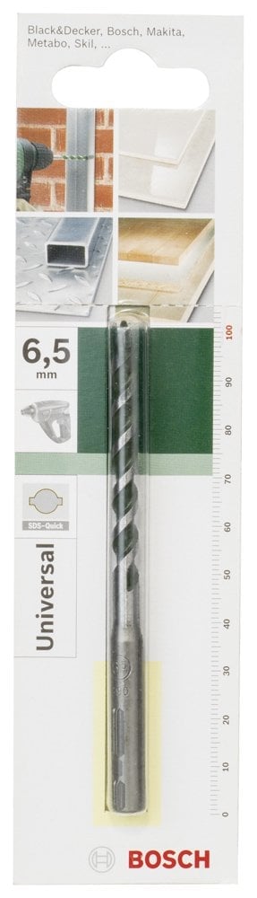 Bosch - SDS-Quick, Uneo için Çok Amaçlı Matkap Ucu 6,5*100 mm - Resim 2