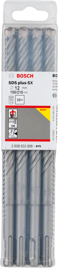 Bosch - SDS-Plus-5X Serisi Kırıcı Delici Matkap Ucu 12*210 mm 10'lu - Resim 2