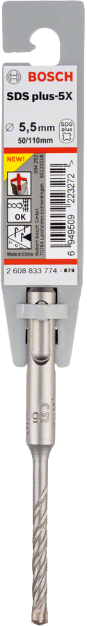 Bosch - SDS-Plus-5X Serisi Kırıcı Delici Matkap Ucu 5,5*110 mm - Resim 2