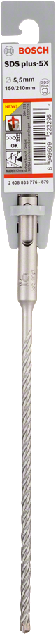 Bosch - SDS-Plus-5X Serisi Kırıcı Delici Matkap Ucu 5,5*210 mm - Resim 2