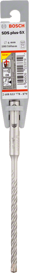 Bosch - SDS-Plus-5X Serisi Kırıcı Delici Matkap Ucu 6*160 mm - Resim 2