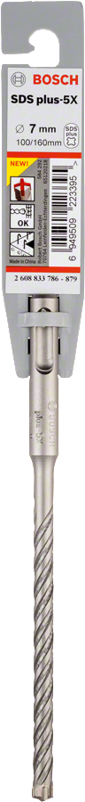 Bosch - SDS-Plus-5X Serisi Kırıcı Delici Matkap Ucu 7*160 mm - Resim 2