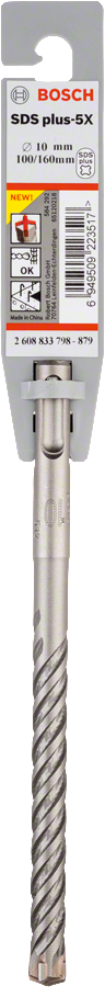 Bosch - SDS-Plus-5X Serisi Kırıcı Delici Matkap Ucu 10*160 mm - Resim 2