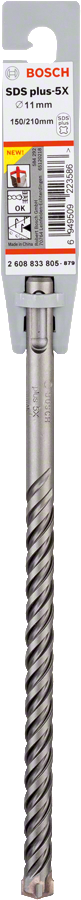 Bosch - SDS-Plus-5X Serisi Kırıcı Delici Matkap Ucu 11*210 mm - Resim 2