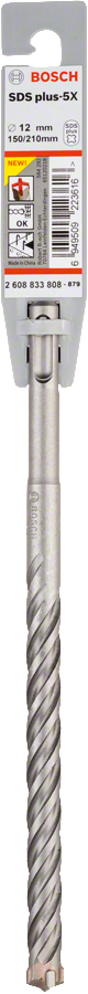 Bosch - SDS-Plus-5X Serisi Kırıcı Delici Matkap Ucu 12*210 mm - Resim 2