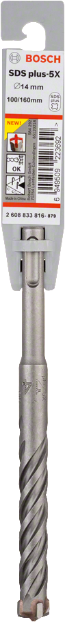 Bosch - SDS-Plus-5X Serisi Kırıcı Delici Matkap Ucu 14*160 mm - Resim 2